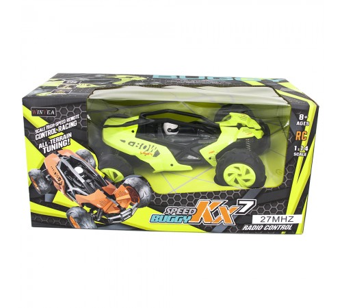 Радиоуправляемая багги Wineya Yellow Speed Buggy KX7 1:14 2.4G - W3681 Радиоуправляемая багги Wineya Yellow Speed Buggy KX7 1:14 2.4G - W3681
