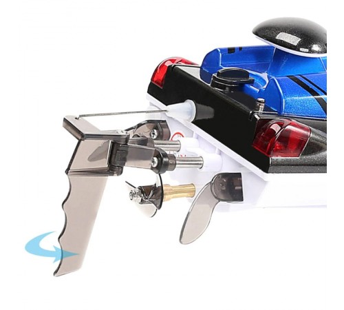 Радиоуправляемый катер Blue SpeedBoat (36 см, 25 км/ч, 2.4G) - HJ808-A2 Радиоуправляемый катер Blue SpeedBoat (36 см, 25 км/ч, 2.4G) - HJ808-A2