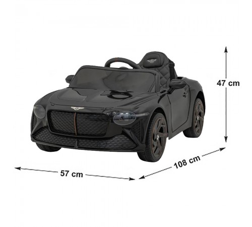 Детский электромобиль Bentley Bacalar (полный привод, 12V) - JE1008-BLACK Детский электромобиль Bentley Bacalar (полный привод, 12V) - JE1008-BLACK