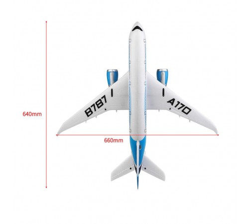 Радиоуправляемый самолет XK 6G Boeing 787 - XK-A170 Радиоуправляемый самолет XK 6G Boeing 787 - XK-A170