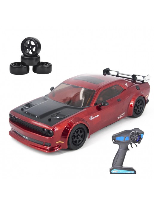 Радиоуправляемый автомобиль HSP / HNR Dodge SRT (колеса шоссейные+дрифт LED фары 1:10 4WD) - H9802-H98248-1