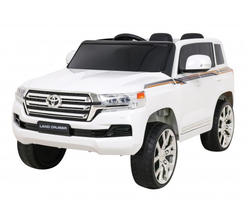 Детский электромобиль TOYOTA LAND CRUISER 12V - JJ2022-WHITE