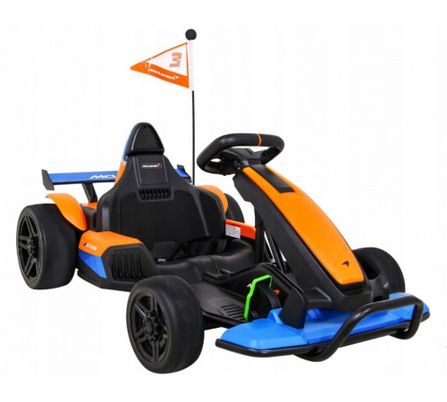 Детский электромобиль дрифт картинг Mclaren (лицензия, 12 км/ч, 24V) - BDM0930