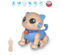 Радиоуправляемый робот Интерактивный Котенок Пультовод - ZYA-A3158-BLUE