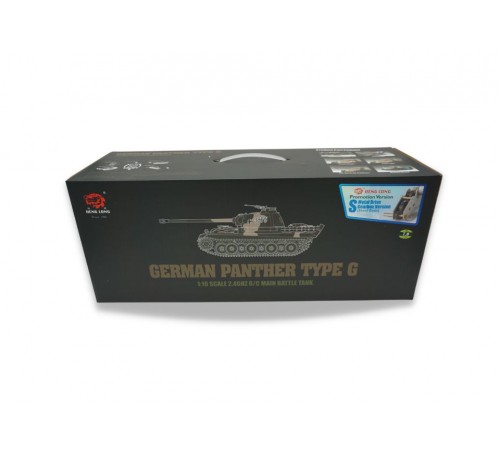 Радиоуправляемый танк Heng Long Panther Type G Original V7.0 масштаб 1:16 RTR 2.4G - 3879-1 V7.0 Радиоуправляемый танк Heng Long Panther Type G Original V7.0 масштаб 1:16 RTR 2.4G - 3879-1 V7.0