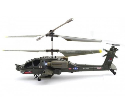 Радиоуправляемый вертолет Apache AH-64 - S109G с гироскопом Радиоуправляемый вертолет Apache AH-64 - S109G с гироскопом