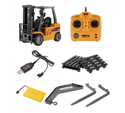 Радиоуправляемый погрузчик HUI NA TOYS масштаб 1:10 2.4G - HN1577