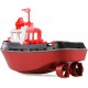 Радиоуправляемый буксир Tugboat черный 2.4G 1:72 - HL-3800-B