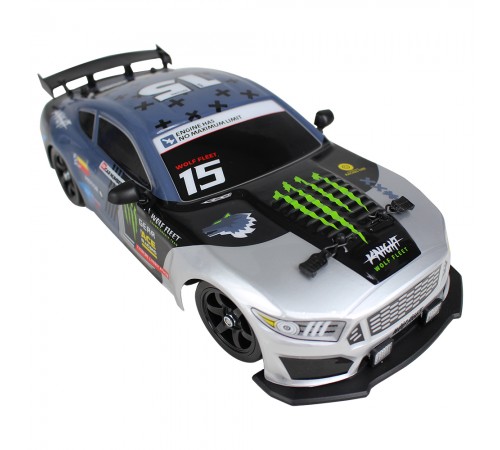 Радиоуправляемая машина для дрифта HB Ford Mustang (4WD, свет, пар, акб, 1:16) - SC16A05-1 Радиоуправляемая машина для дрифта HB Ford Mustang (4WD, свет, пар, акб, 1:16) - SC16A05-1