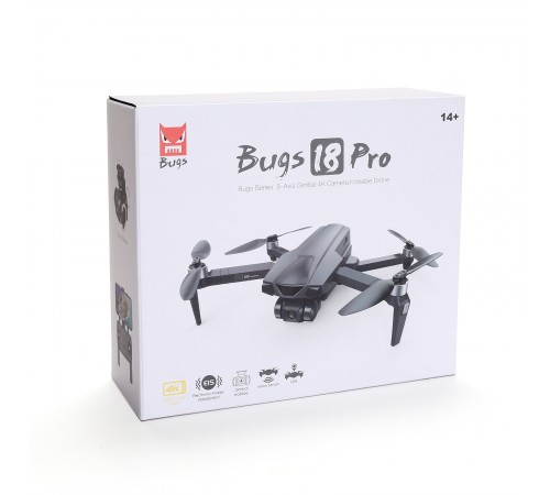 Радиоуправляемый квадрокоптер MJX B18 PRO 4K 3-Axis Gimbal EIS GPS 5G - MJX-B18PRO Радиоуправляемый квадрокоптер MJX B18 PRO 4K 3-Axis Gimbal EIS GPS 5G - MJX-B18PRO