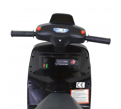 Детский электромотоцикл скутер с пультом управления NIU MQi+ Sport 12V - AHL012-BLACK Детский электромотоцикл скутер с пультом управления NIU MQi+ Sport 12V - AHL012-BLACK