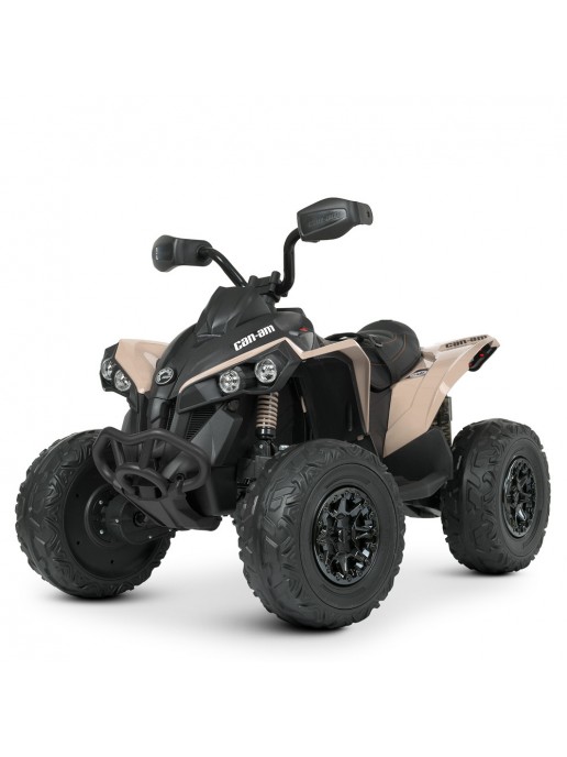 Детский электроквадроцикл BRP Can-Am Renegade (12V, полный привод, хакки) - DK-CA002-KHAKI