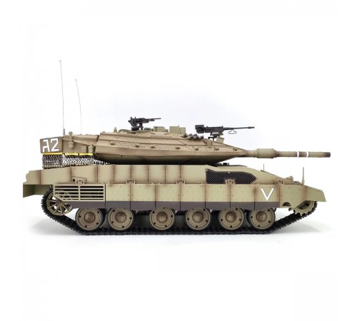 Радиоуправляемый танк Heng Long Merkava MK4 S version V7.0 масштаб 1:16 2.4G - 3958-1Upg V7.0