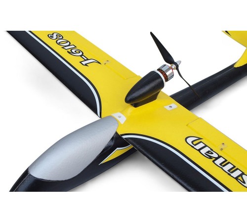 Радиоуправляемый самолет Joysway Huntsman 1100 V2 Yellow Mode 2 RTF 2.4G - JS6108V2