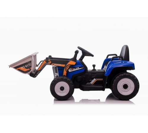 Детский электромобиль XMX трактор с ковшом (синий, EVA, пульт, 12V) - XMX611U-BLUE Детский электромобиль XMX трактор с ковшом (синий, EVA, пульт, 12V) - XMX611U-BLUE
