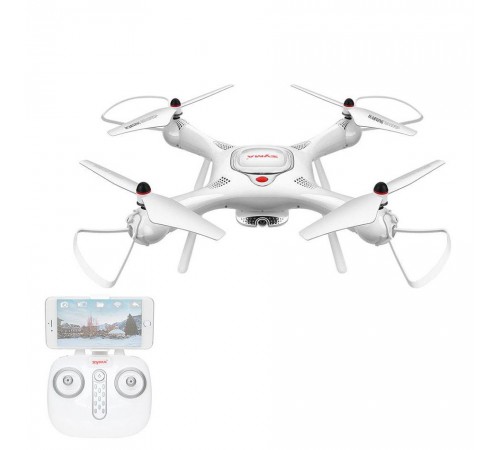Радиоуправляемый квадрокоптер Syma X25Pro WiFi FPV, GPS RTF 2.4G - X25PRO Радиоуправляемый квадрокоптер Syma X25Pro WiFi FPV, GPS RTF 2.4G - X25PRO