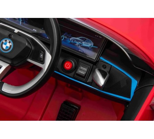 Детский электромобиль BMW I4 (полный привод, 12V) - JE1009-RED Детский электромобиль BMW I4 (полный привод, 12V) - JE1009-RED