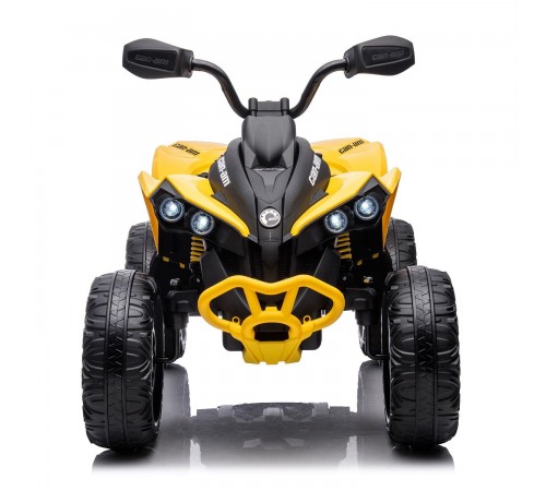 Детский электроквадроцикл BRP Can-Am Renegade (12V, полный привод, желтый) - DK-CA002-YELLOW