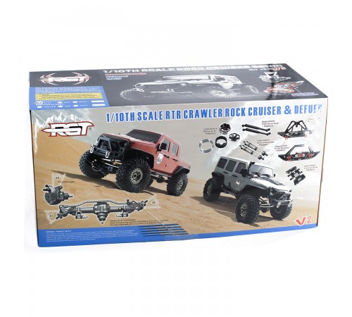 Радиоуправляемый краулер HSP RGT Rock Cruiser 4WD 1:10 - EX86100-V2-86100-2 Радиоуправляемый краулер HSP RGT Rock Cruiser 4WD 1:10 - EX86100-V2-86100-2
