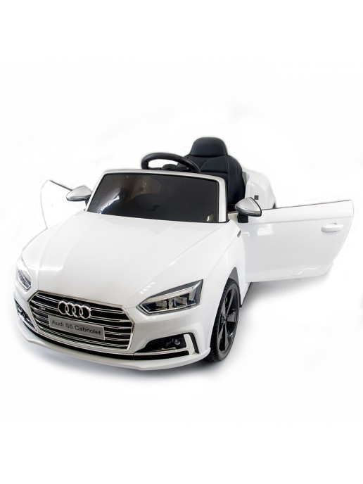 Детский электромобиль Audi S5 Cabriolet LUXURY 2.4G - White - HL258-LUX-W