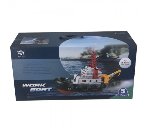 Радиоуправляемый буксир Heng Long Seaport Work Boat 2.4G - 3810 Радиоуправляемый буксир Heng Long Seaport Work Boat 2.4G - 3810