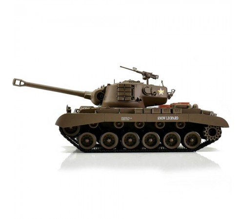 Радиоуправляемый танк Heng Long Snow Leopard USA M26 Upgrade V7.0 масштаб 1:16 - 3838-1Upg V7.0 Радиоуправляемый танк Heng Long Snow Leopard USA M26 Upgrade V7.0 масштаб 1:16 - 3838-1Upg V7.0