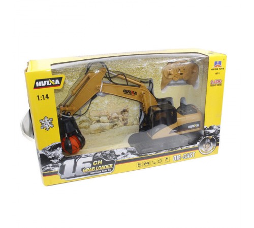 Радиоуправляемый кран-манипулятор HUI NA TOYS масштаб 1:14 2.4G - HN1571