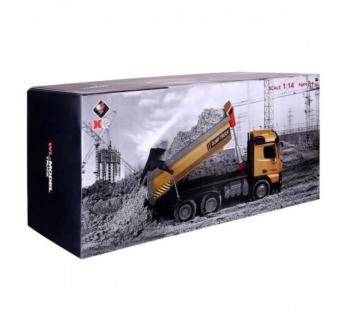 Радиоуправляемый самосвал WLtoys 14600 масштаб 1:14 2.4G - WLT-14600-A Радиоуправляемый самосвал WLtoys 14600 масштаб 1:14 2.4G - WLT-14600-A