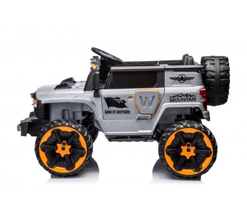 Электромобиль Джип 4WD 12V (полный привод, оранжевый) - WXE-2218-ORANGE