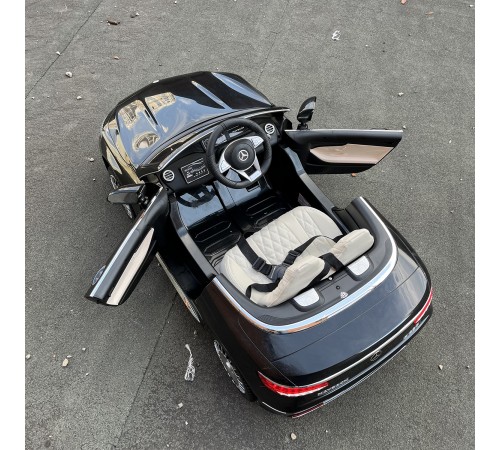 Детский электромобиль Mercedes-Maybach S650 Cabriolet - ZB188-BLACK Детский электромобиль Mercedes-Maybach S650 Cabriolet - ZB188-BLACK