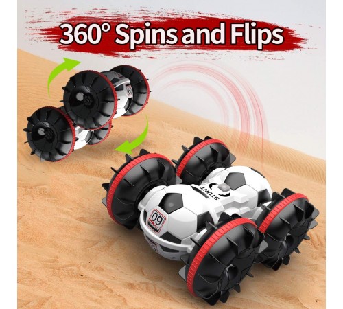Радиоуправляемая амфибия MZ Football style 4WD 2.4G - YY2032-WHITE Радиоуправляемая амфибия MZ Football style 4WD 2.4G - YY2032-WHITE