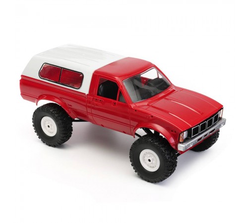 Радиоуправляемая машина WPL пикап Hilux (красная) 4WD 2.4G 1:16 RTR - WPLC-24R-RED