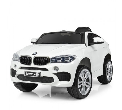 Детский электромобиль BMW X6M White - JJ2199 Детский электромобиль BMW X6M White - JJ2199
