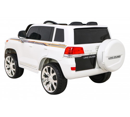 Детский электромобиль TOYOTA LAND CRUISER 12V - JJ2022-WHITE