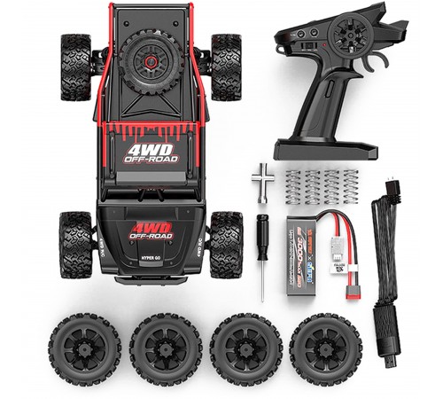 Радиоуправляемый внедорожник MJX Hyper Go 4WD Brushless 1:14 - MJX-14209 Радиоуправляемый внедорожник MJX Hyper Go 4WD Brushless 1:14 - MJX-14209