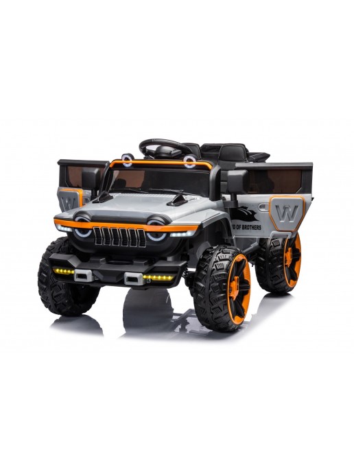 Электромобиль Джип 4WD 12V (полный привод, оранжевый) - WXE-2218-ORANGE