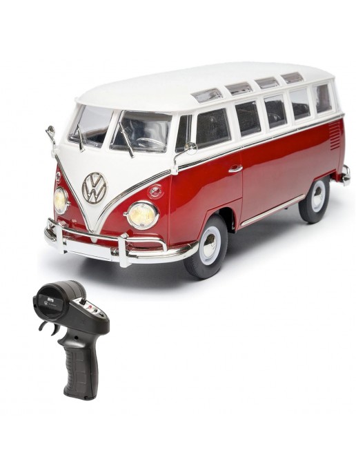Радиоуправляемый минивэн WPL D-52MINI Volkswagen T1 красный 1:16 - WPLD-52MINI-RED