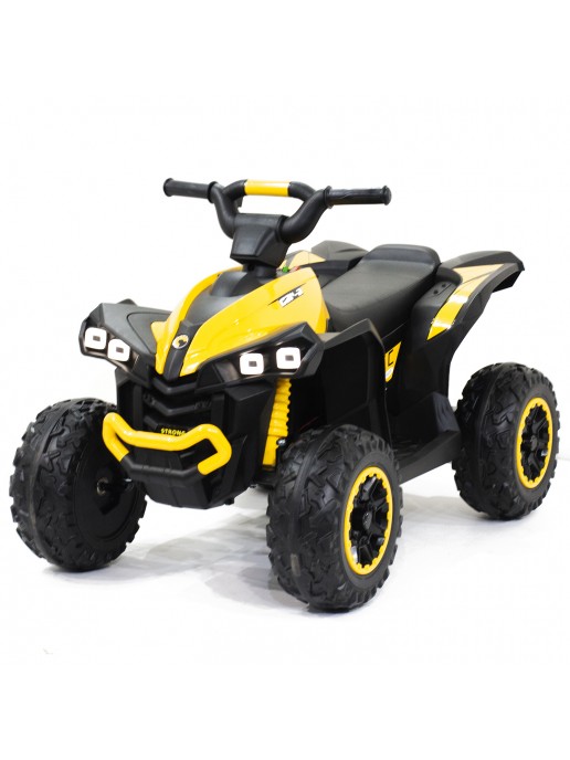 Детский квадроцикл HL Renegade 2WD EVA 12V - HL568-YELLOW