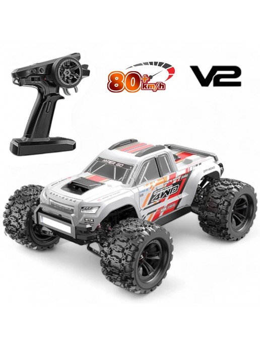 Радиоуправляемый монстр MJX Hyper Go V2 Brushless 4WD 1:10 - MJX-10208-V2-WHITE