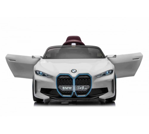 Детский электромобиль BMW I4 (полный привод, 12V) - JE1009-WHITE Детский электромобиль BMW I4 (полный привод, 12V) - JE1009-WHITE