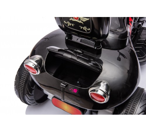 Детский трицикл / чоппер Harley 12V - HL800-BLACK Детский трицикл / чоппер Harley 12V - HL800-BLACK