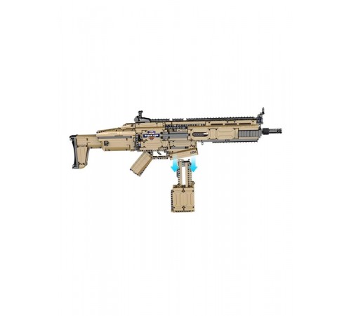 Конструктор Cada штурмовая винтовка Scar, 1406 элементов - C81021W Конструктор Cada штурмовая винтовка Scar, 1406 элементов - C81021W