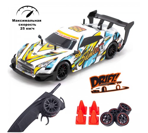 Радиоуправляемая машина для дрифта Nissan GTR R35 4WD 1:14 - RC-18E Радиоуправляемая машина для дрифта Nissan GTR R35 4WD 1:14 - RC-18E