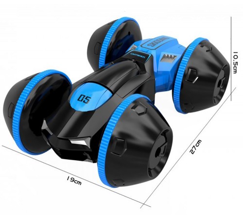 Радиоуправляемая синяя трюковая машина Mekbao Тайфун 2.4G - 5588-613-BLUE Радиоуправляемая синяя трюковая машина Mekbao Тайфун 2.4G - 5588-613-BLUE