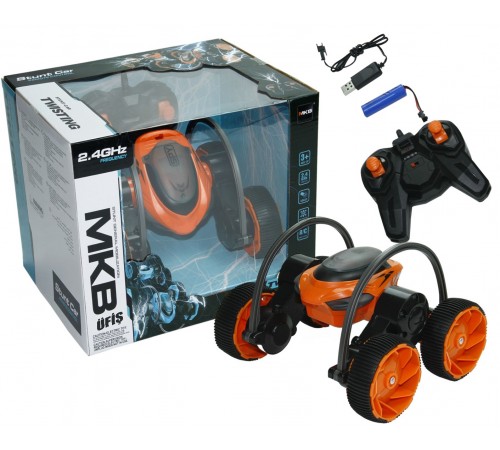 Радиоуправляемая оранжевая машина перевертыш Mekbao Трюкач 2.4G - 5588-625-ORANGE Радиоуправляемая оранжевая машина перевертыш Mekbao Трюкач 2.4G - 5588-625-ORANGE