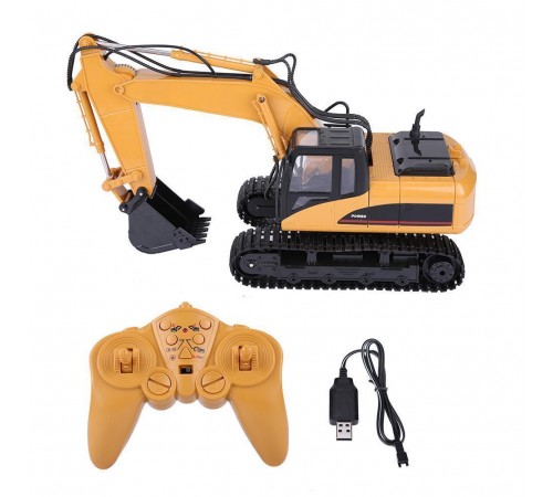 Радиоуправляемый экскаватор HUI NA TOYS масштаб 1:14 2.4G - HN1350