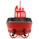 Радиоуправляемый буксир Tugboat черный 2.4G 1:72 - HL-3800-B