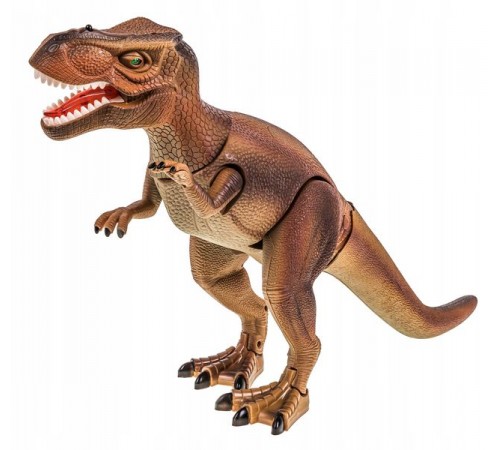 Радиоуправляемый динозавр T-Rex RuiCheng (коричневый, звук, пар, свет) - RUI-8909-BROWN