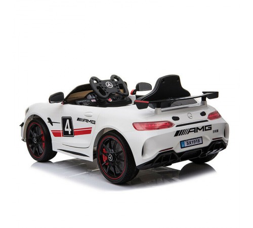 Детский электромобиль Hollicy Mercedes GT4 AMG White 12V - SX1918S-WHITE Детский электромобиль Hollicy Mercedes GT4 AMG White 12V - SX1918S-WHITE