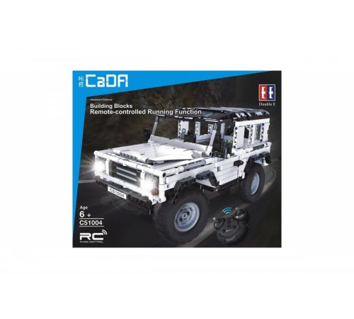 Конструктор Double E Cada Technics, модель Land Rover, 533 детали, пульт управления - C51004W Конструктор Double E Cada Technics, модель Land Rover, 533 детали, пульт управления - C51004W